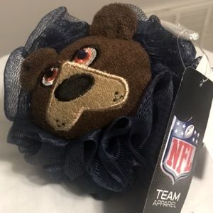 Chicago Bear’s Staley Da Bear Loofah Puffy Sponge New